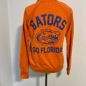 Orange Florida Gators Zip up Sweatshirt